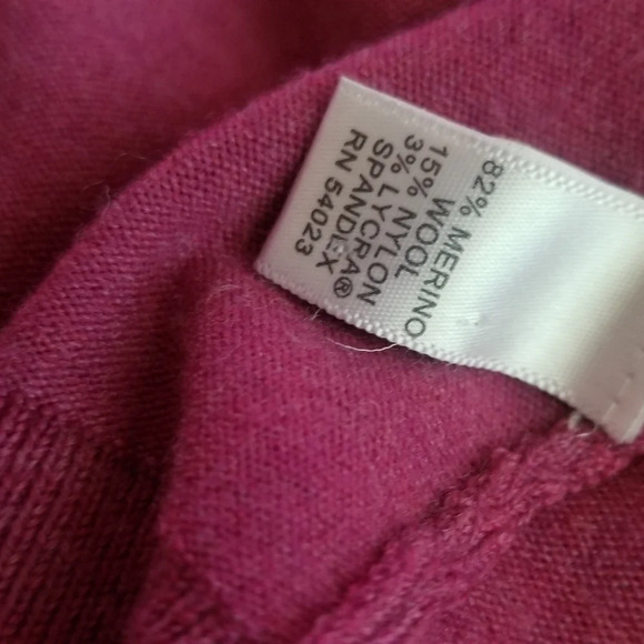 Banana Republic Extra Fine Merino Wool Cardigan M - Picture 9 of 9